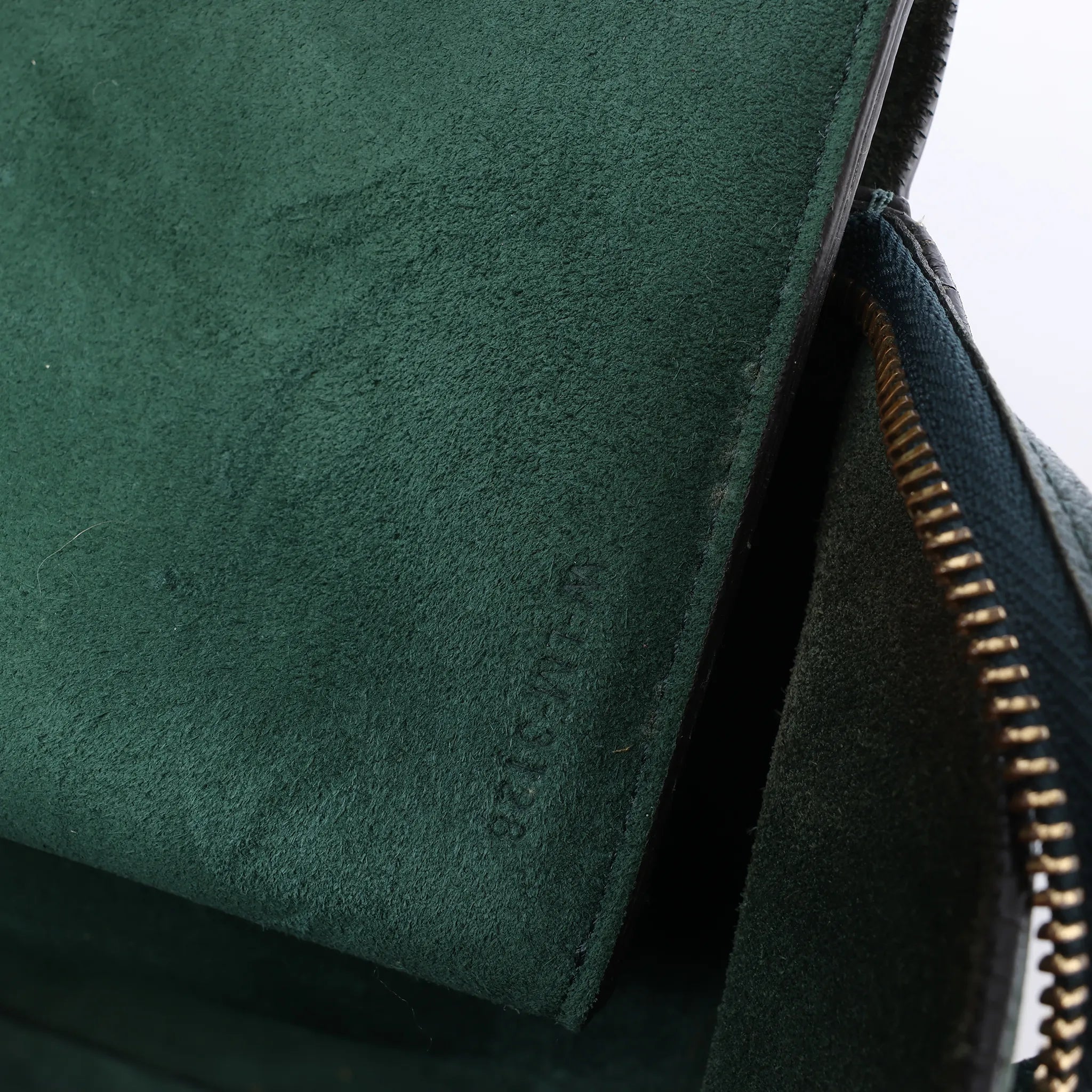 Celine Belt Bag Mini Leather 2way Handbag in Green