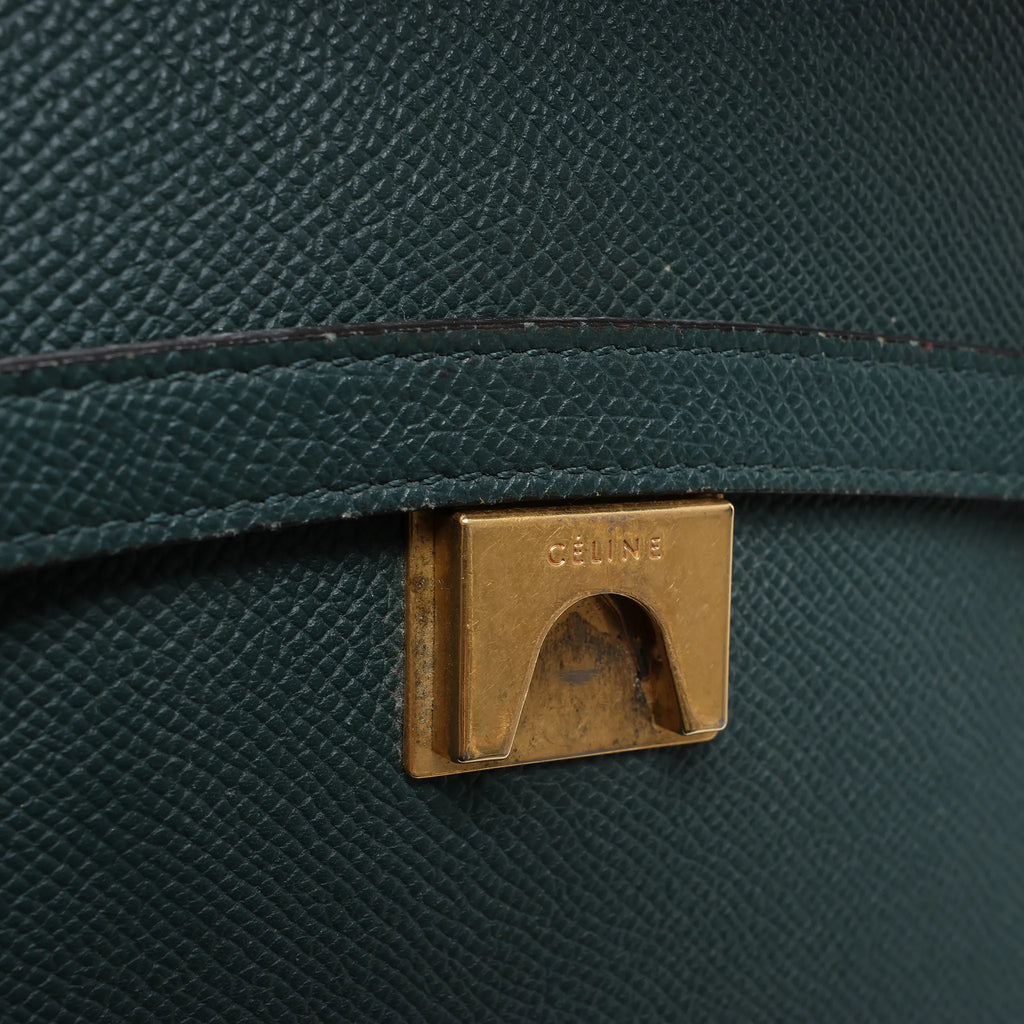 Celine Belt Bag Mini Leather 2way Handbag in Green