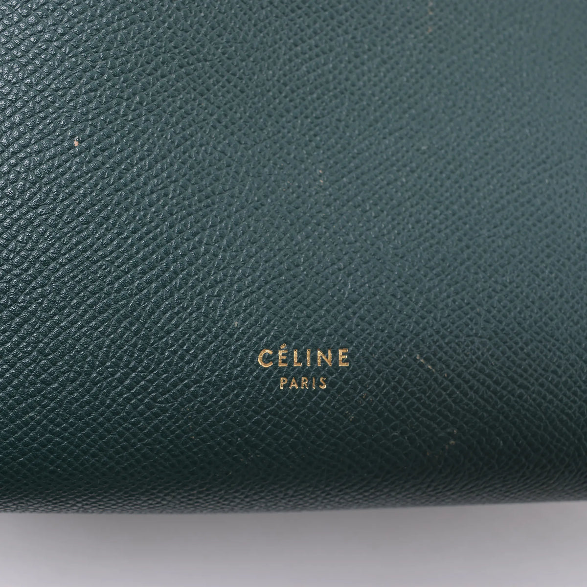 Celine Belt Bag Mini Leather 2way Handbag in Green