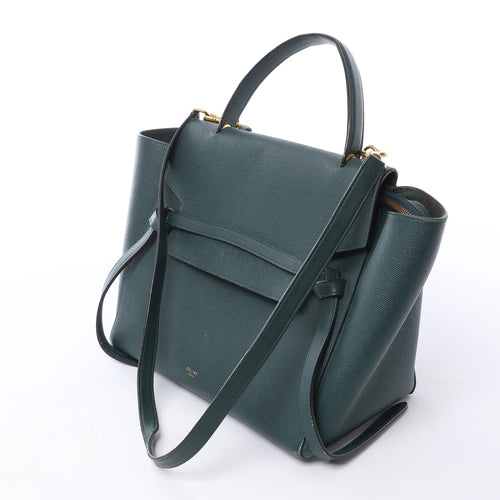 Bolso Celine Belt Bag Mini de Piel 2 en 1 Verde