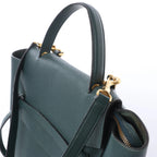 Celine Belt Bag Mini Leather 2way Handbag in Green