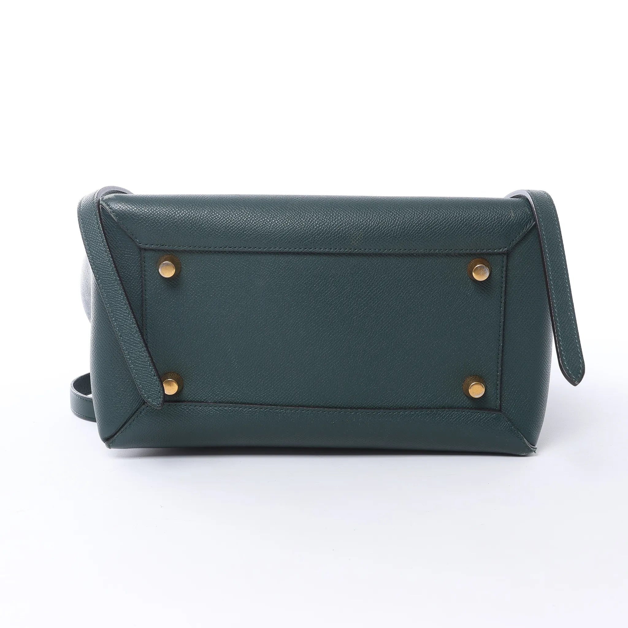 Celine Belt Bag Mini Leather 2way Handbag in Green