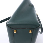 Celine Belt Bag Mini Leather 2way Handbag in Green