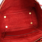 Celine Belt Bag Mini Leather 2way Handbag in Red