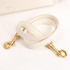 CELINE Belt Bag Grained Leather Mini 2Way Handbag in White