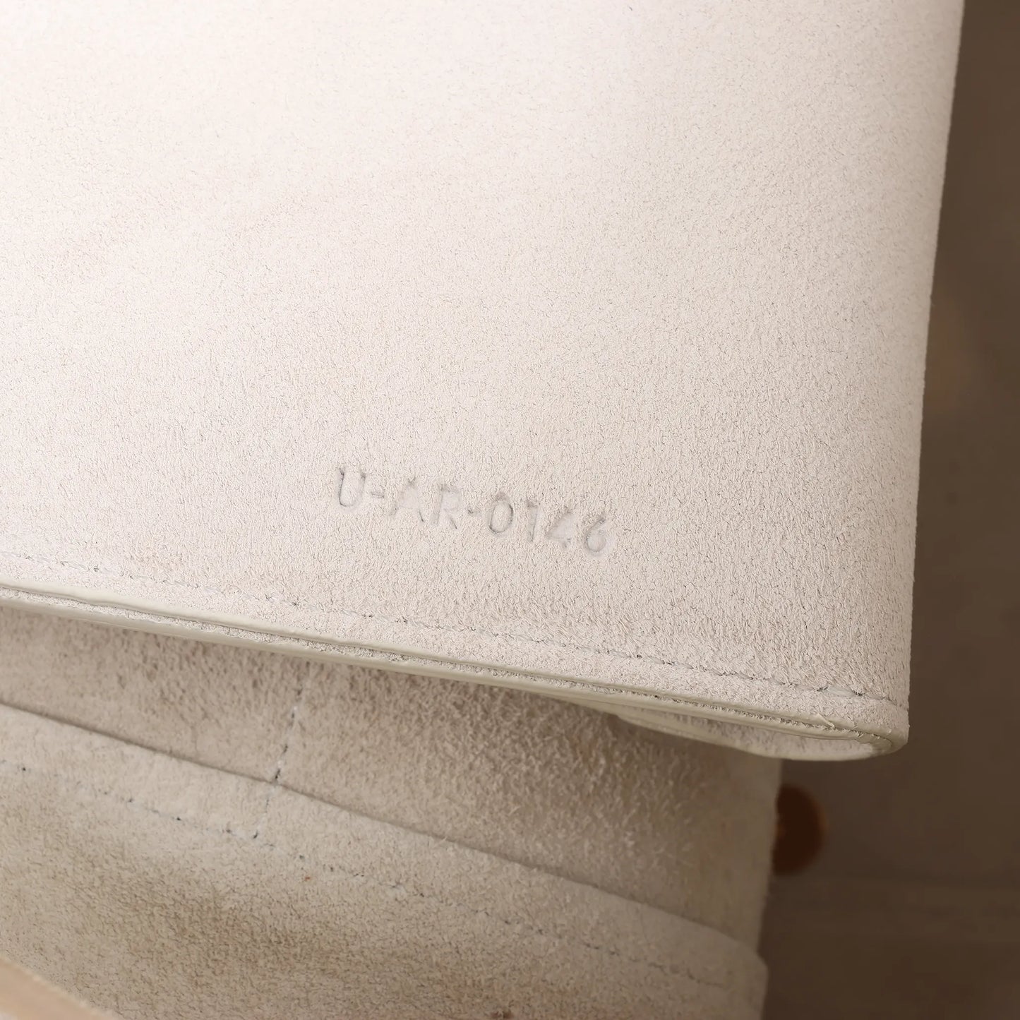 CELINE Belt Bag Grained Leather Mini 2Way Handbag in White