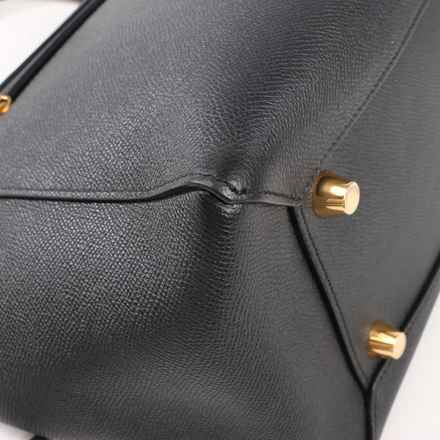 Celine Belt Bag Mini Leather 2way Handbag in Black