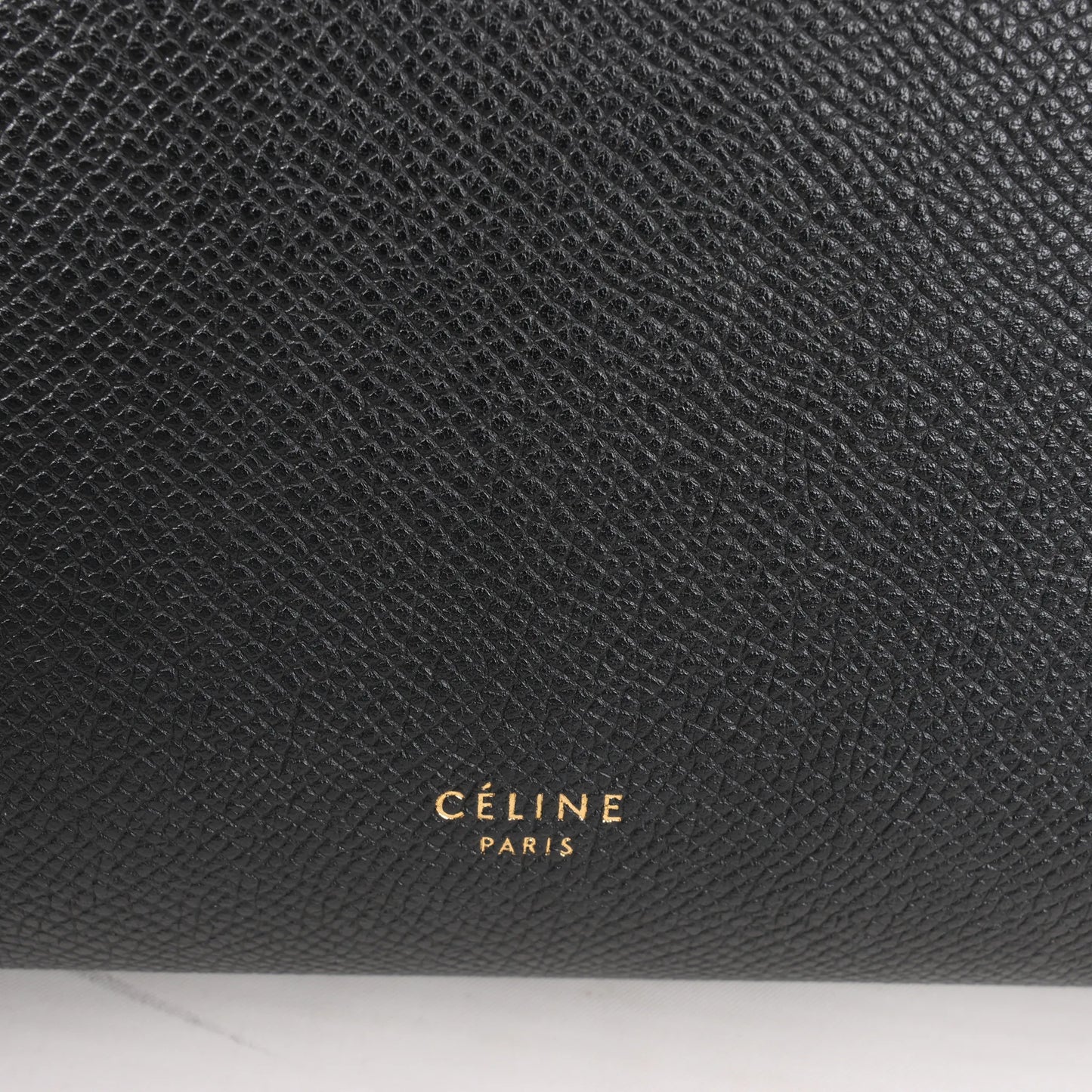 Celine Belt Bag Mini Leather 2way Handbag in Black