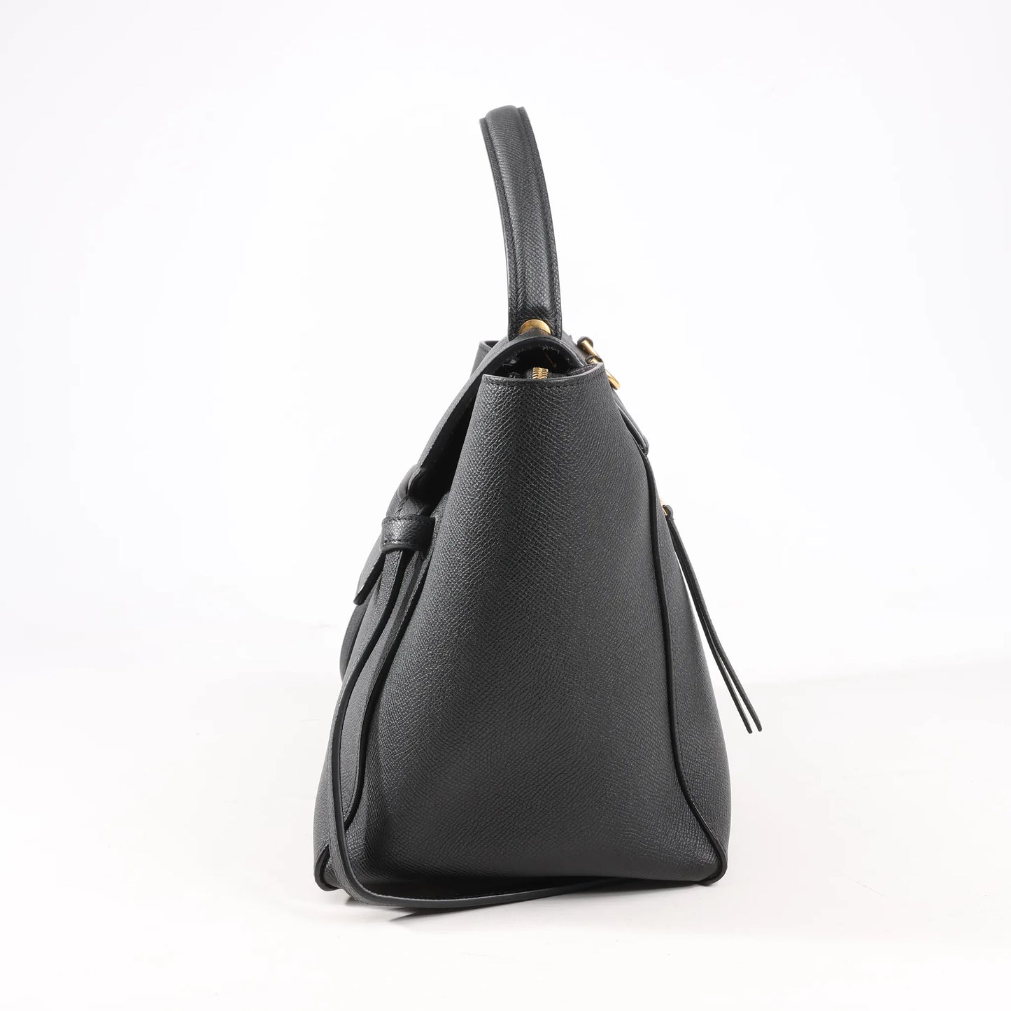 Celine Belt Bag Mini Leather 2way Handbag in Black