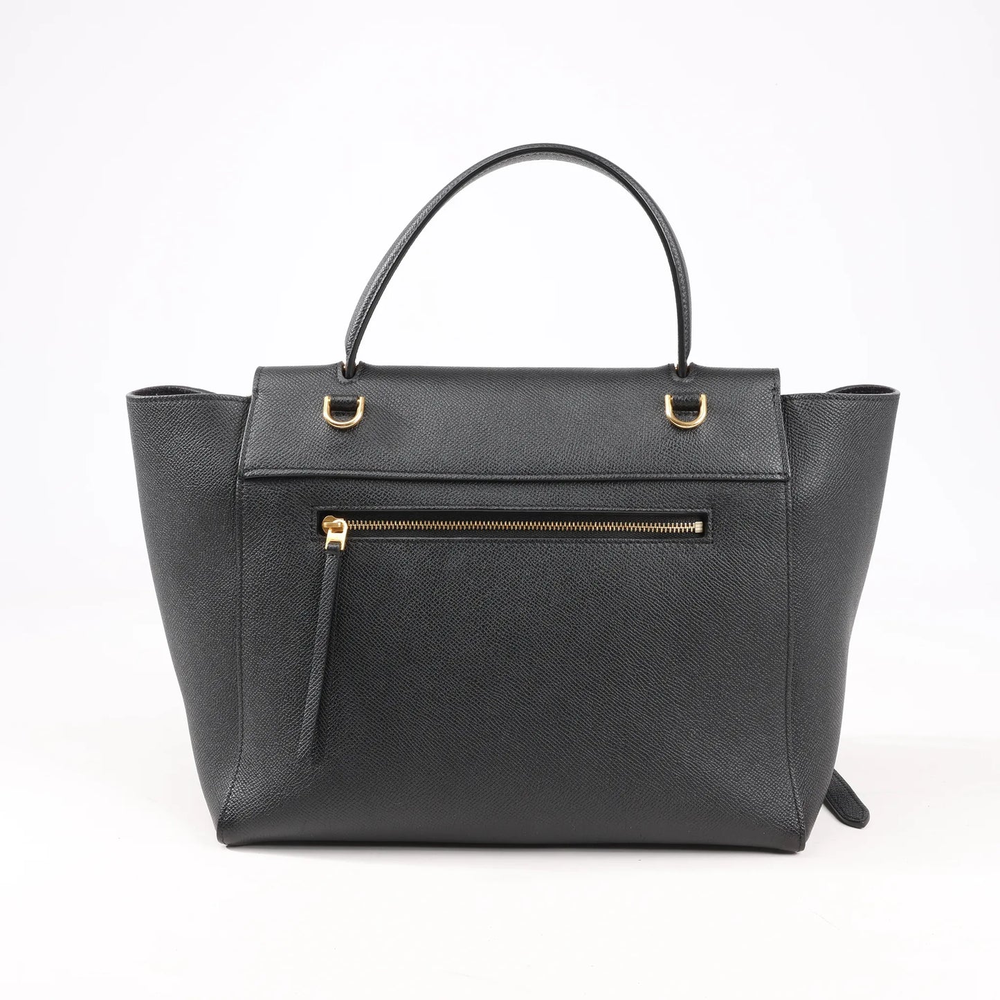 Celine Belt Bag Mini Leather 2way Handbag in Black