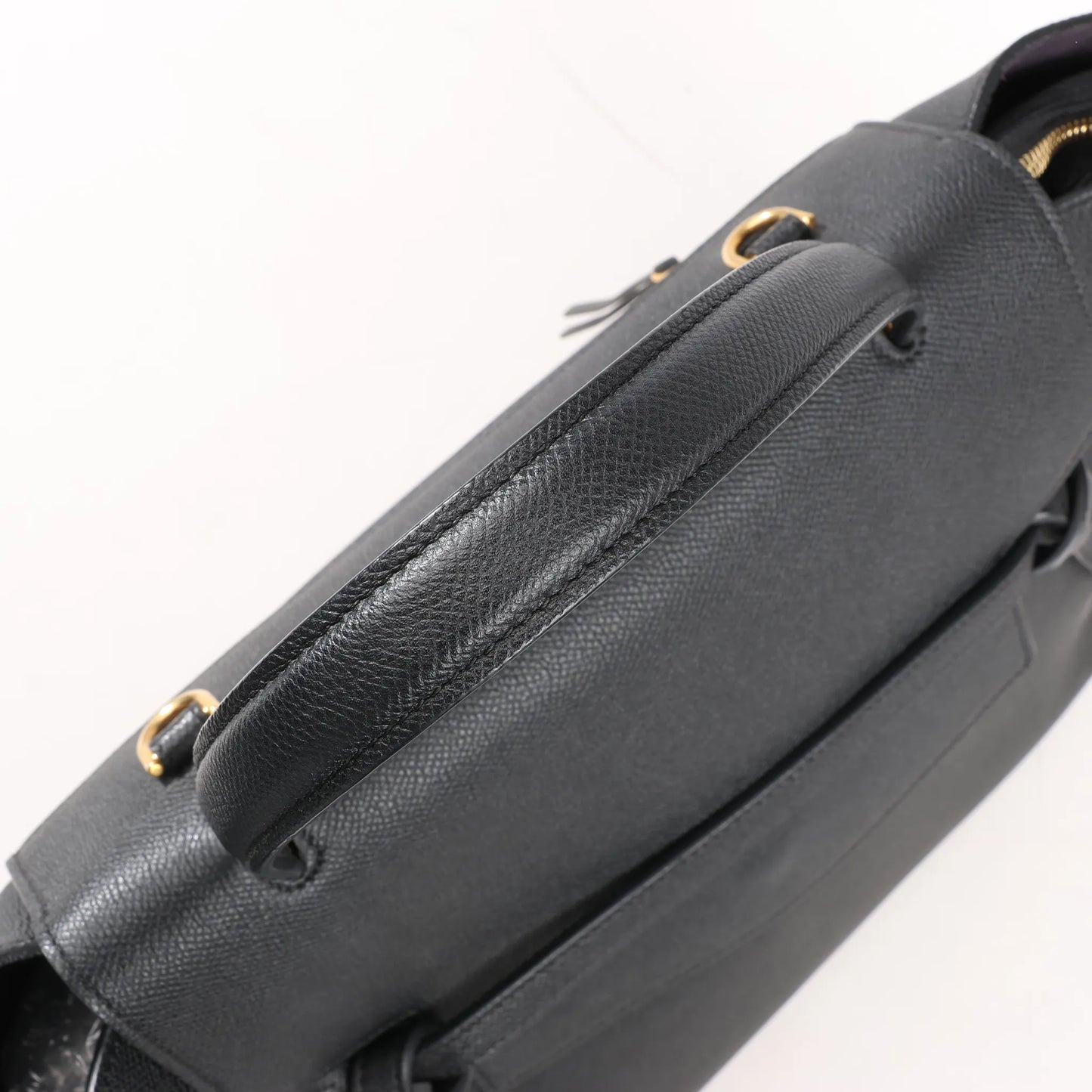 Celine Belt Bag Mini Leather 2way Handbag in Black