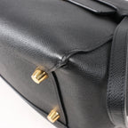 Celine Belt Bag Mini Leather 2way Handbag in Black