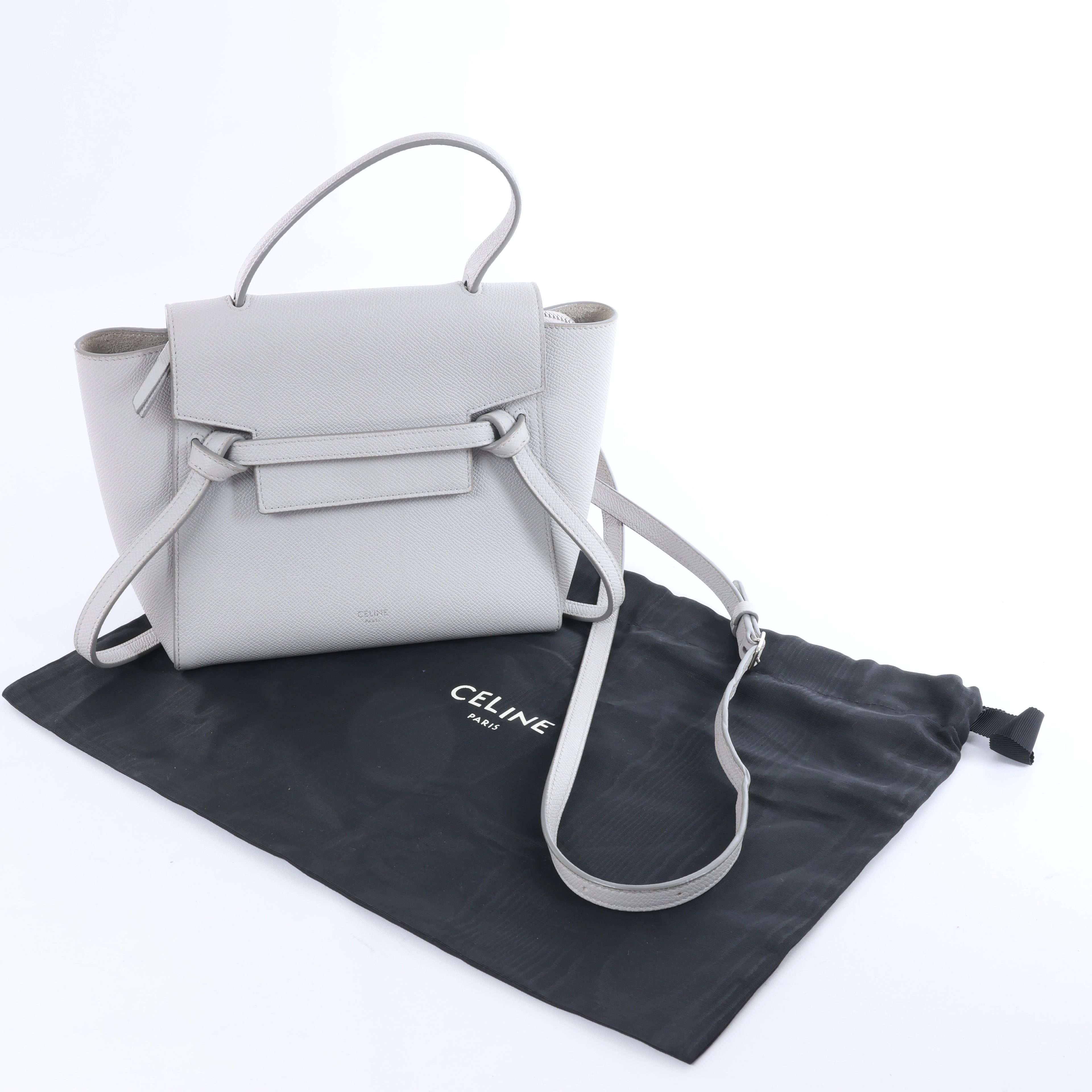 Bolso Celine Belt Bag Mini de Piel 2 en 1 Verde