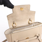 Celine Belt Bag Pico Leather 2way Handbag in Beige