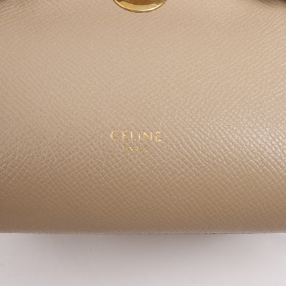 Sac banane Céline Pico en cuir beige