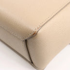 Celine Belt Bag Pico Leather 2way Handbag in Beige
