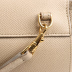 Celine Belt Bag Pico Leather 2way Handbag in Beige