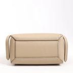 Celine Belt Bag Pico Leather 2way Handbag in Beige