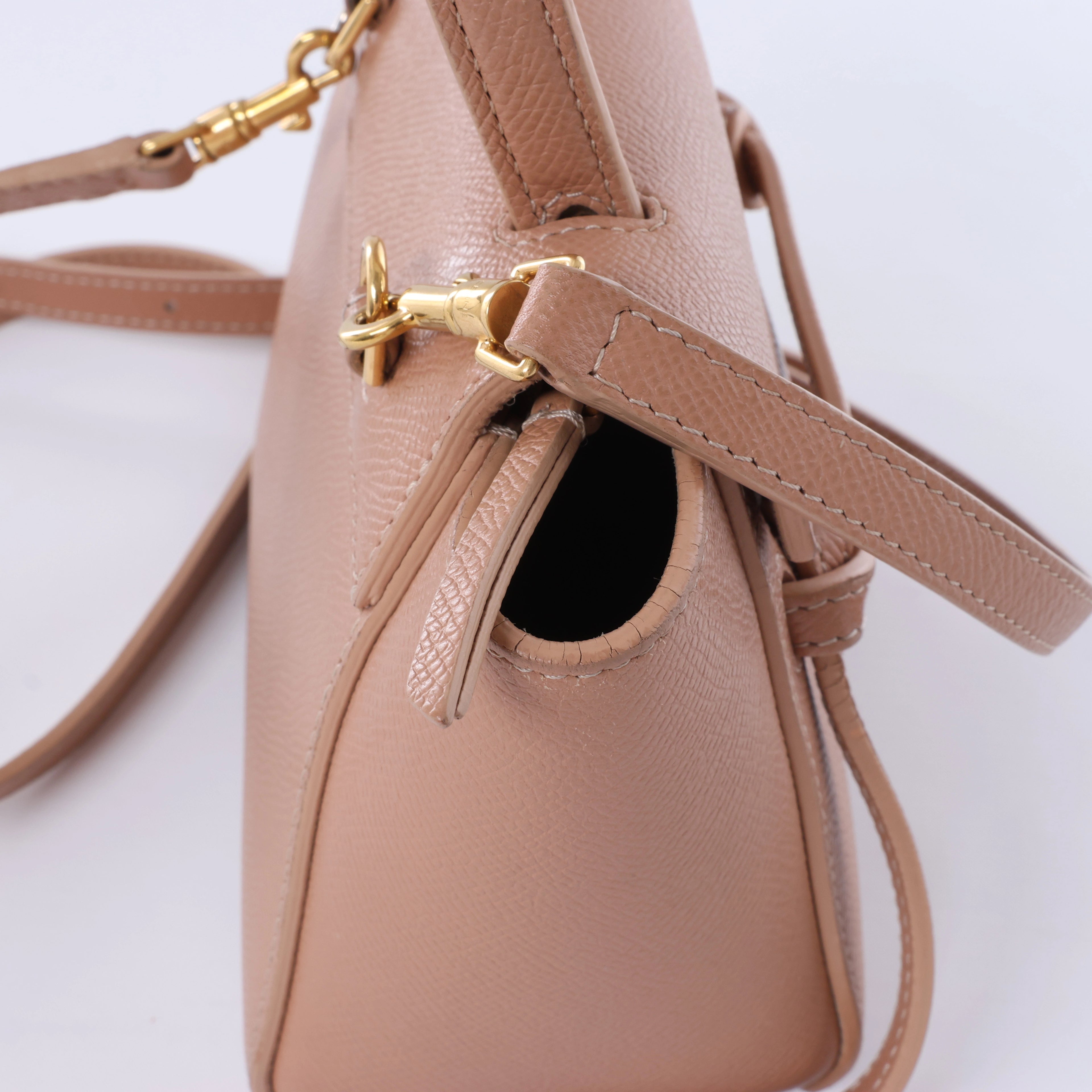 Bolso Celine Belt Bag Mini de Piel 2 en 1 Verde