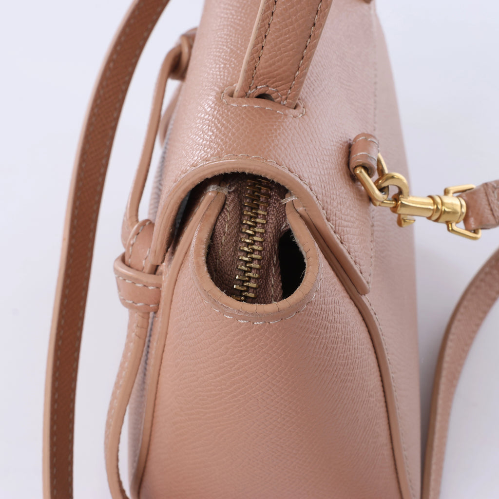 Bolso Celine Belt Bag Mini de Piel 2 en 1 Verde