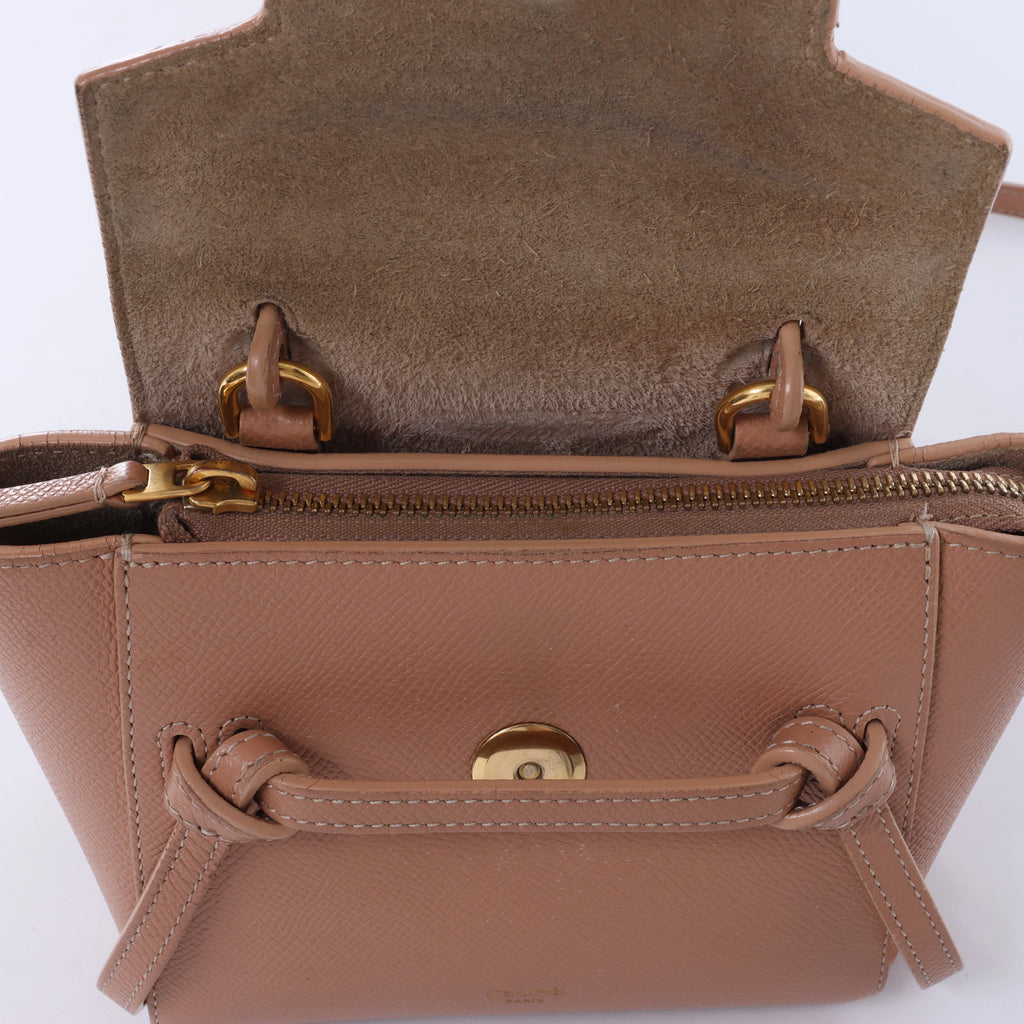 Bolso Celine Belt Bag Mini de Piel 2 en 1 Verde