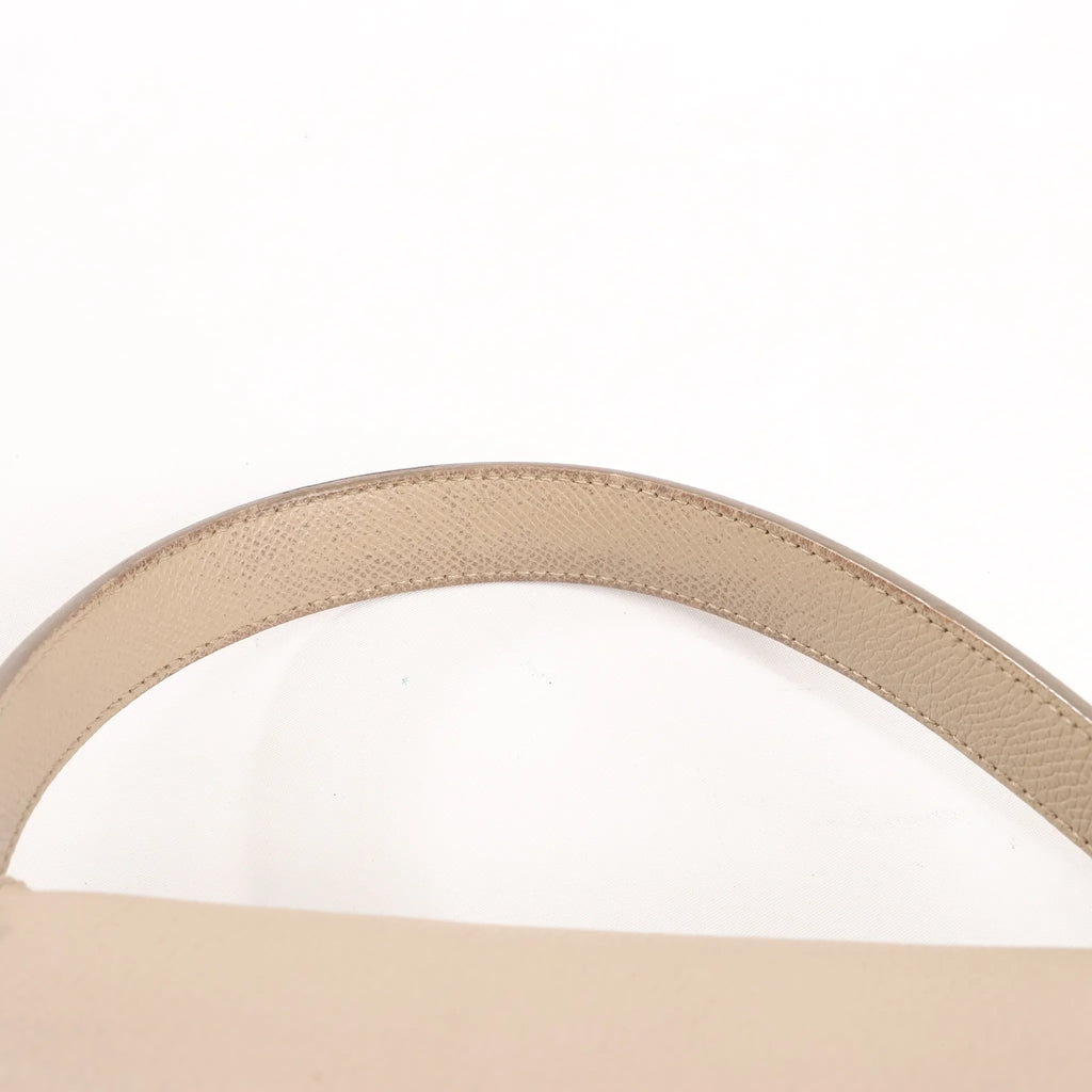 Celine Belt Bag Mini Leather 2way Handbag in Beige