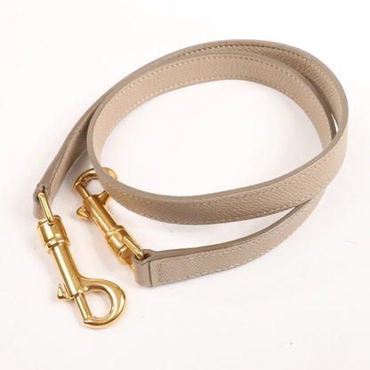 Celine Belt Bag Mini Leather 2way Handbag in Beige