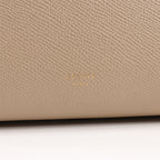 Celine Belt Bag Mini Leather 2way Handbag in Beige