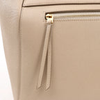 Celine Belt Bag Mini Leather 2way Handbag in Beige