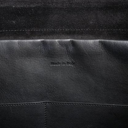 Celine Belt Bag Mini Leather 2way Handbag in Black x Beige