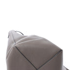 Celine Cabas Phantom Medium Leather Shoulder Bag in Gray
