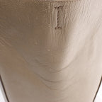 Celine Cabas Phantom Small Leather Shoulder Bag in Beige