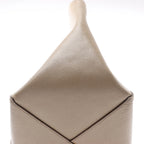 Celine Cabas Phantom Small Leather Shoulder Bag in Beige