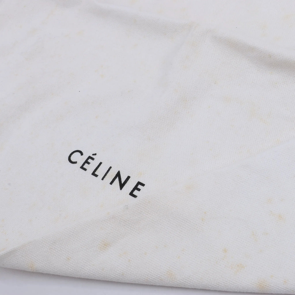 CELINE Classic Box Medium Leather Shoulder Bag in Red