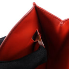 CELINE Classic Box Medium Leather Shoulder Bag in Red