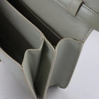 Celine Classic Box Small Leather Shoulder Bag in Green