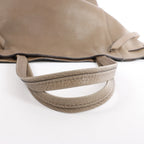 Celine Cabas Phantom Small Leather Shoulder Bag in Taupe