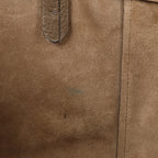Celine Cabas Phantom Small Leather Shoulder Bag in Taupe