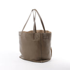 Celine Cabas Phantom Small Leather Shoulder Bag in Taupe