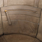 Celine Cabas Phantom Small Leather Shoulder Bag in Taupe