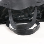 Celine Cabas Phantom Small Leather Shoulder Bag in Black