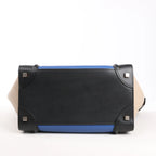 Celine Luggage Mini Leather Handbag in Multicolor