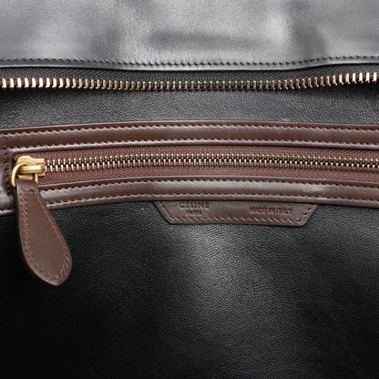 Celine Luggage Mini Leather Handbag in Multicolor