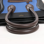 Celine Luggage Mini Leather Handbag in Multicolor