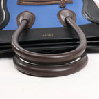 Celine Luggage Mini Leather Handbag in Multicolor