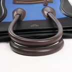 Celine Luggage Mini Leather Handbag in Multicolor