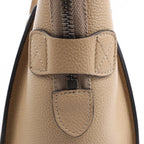 CELINE Luggage Micro Leather Handbag in Beige
