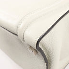 Celine Luggage Micro Leather Handbag in Gray