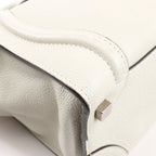 Celine Luggage Micro Leather Handbag in Gray