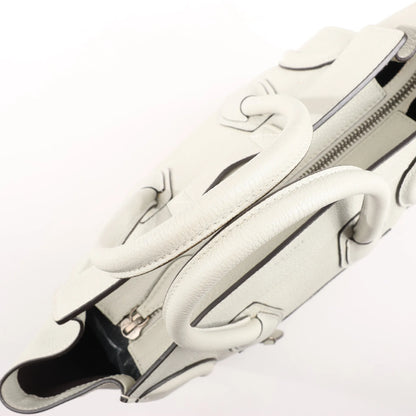 Celine Luggage Micro Leather Handbag in Gray